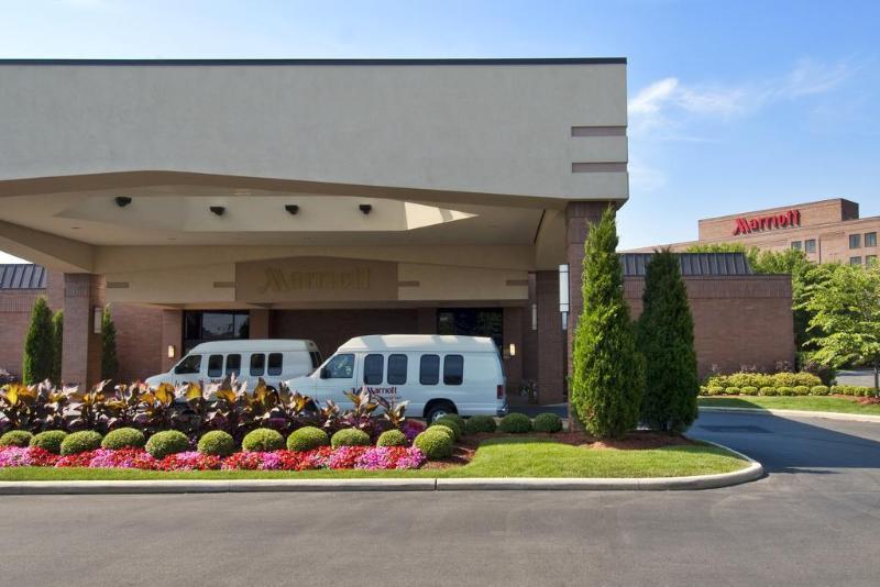 Columbus Airport Marriott Hotel Exterior foto