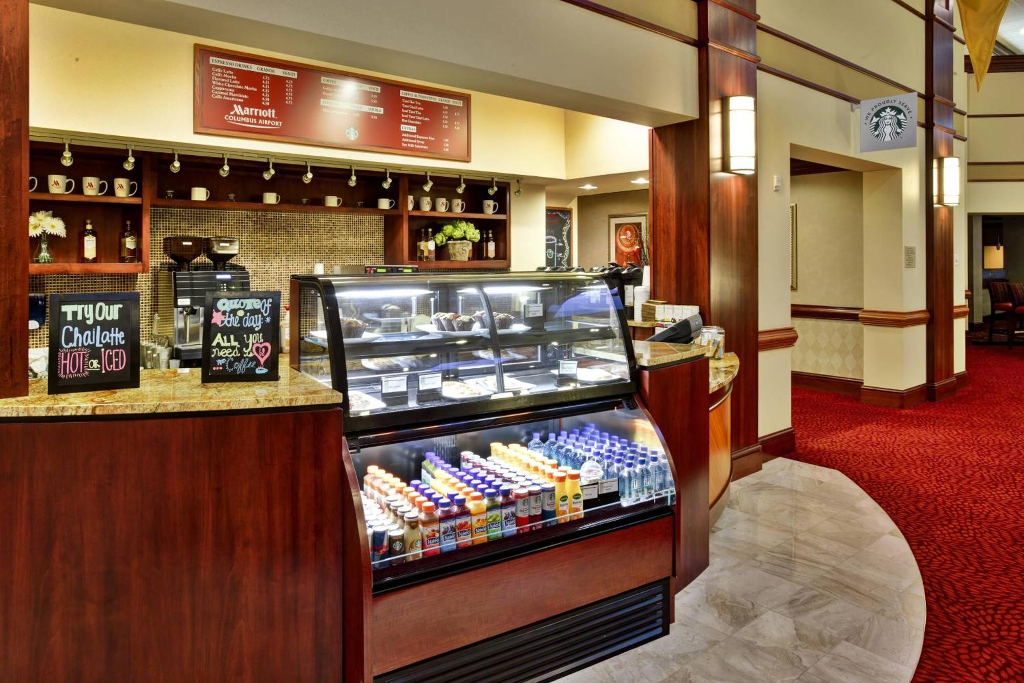Columbus Airport Marriott Exterior foto